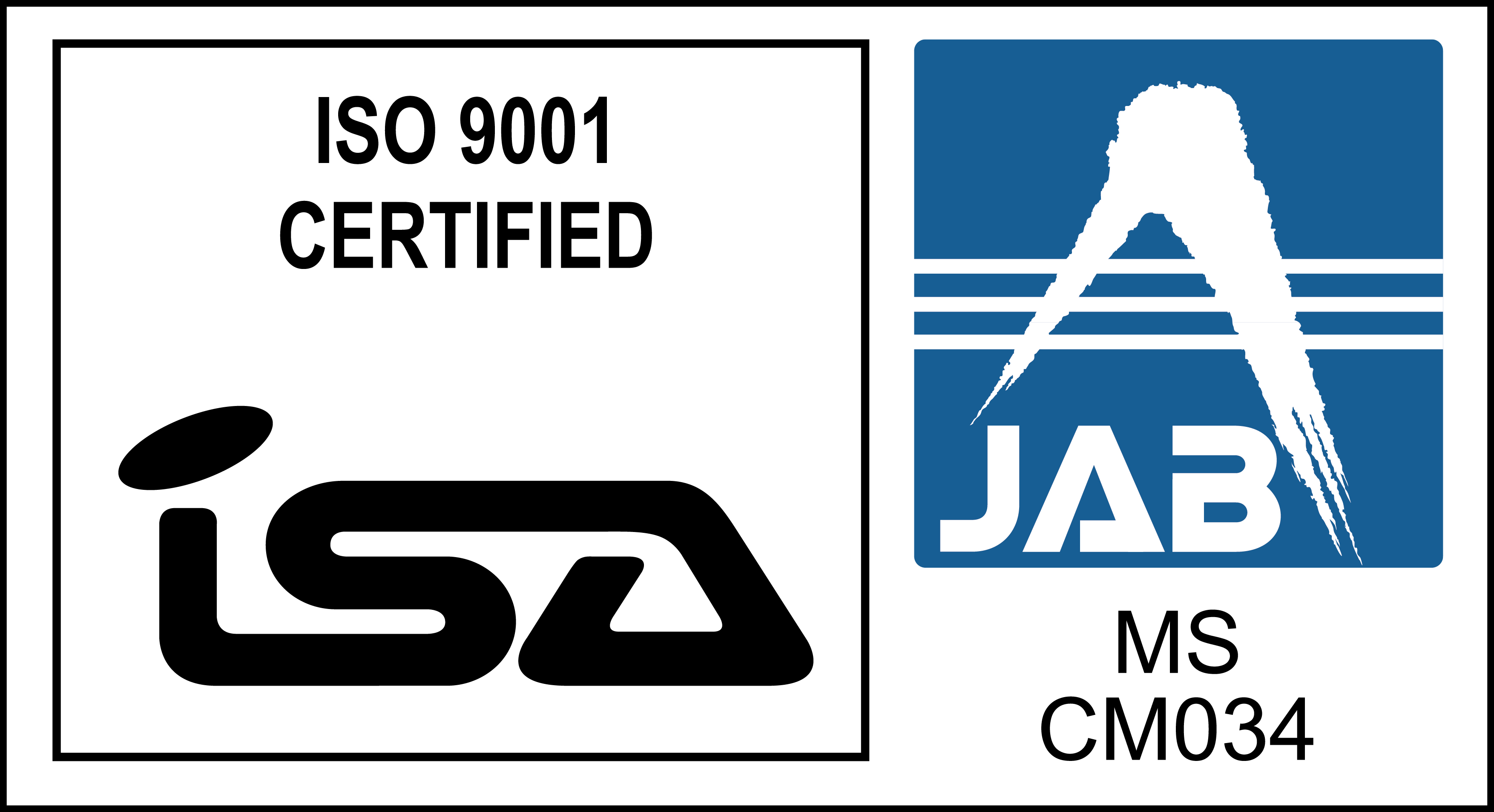 ISA&JABマーク　ISO9001【ウェブ用　MSカラー】2008年2月発行